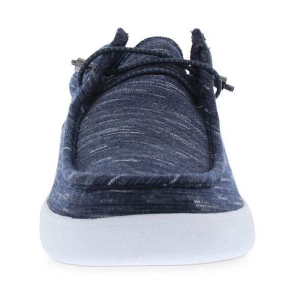 WEATHERPROOF VINTAGE Mens Navy Marled Ollie Round Toe Platform Sneakers 9 M - Picture 3 of 4